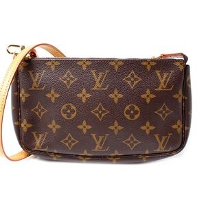 Louis Vuitton Pochette Accessories Monogram with strap